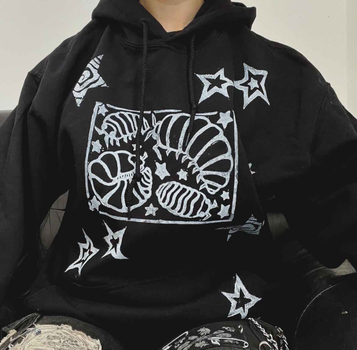 Isopod Black Unisex Hoodie