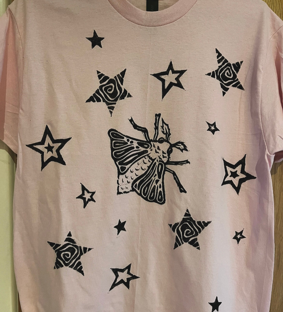 Moth Pink Unisex T-Shirt