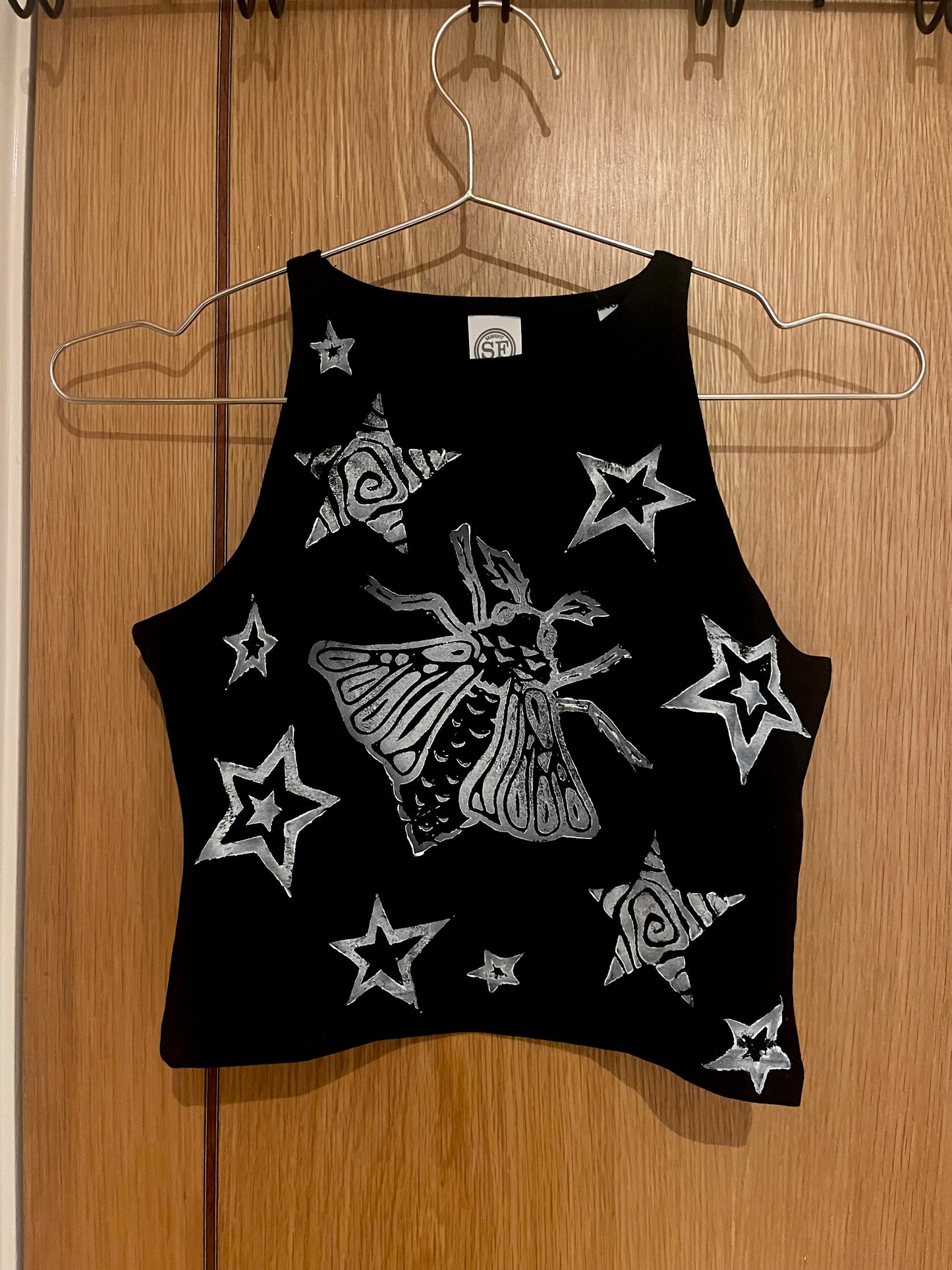 Moth Crop Black Tank Top