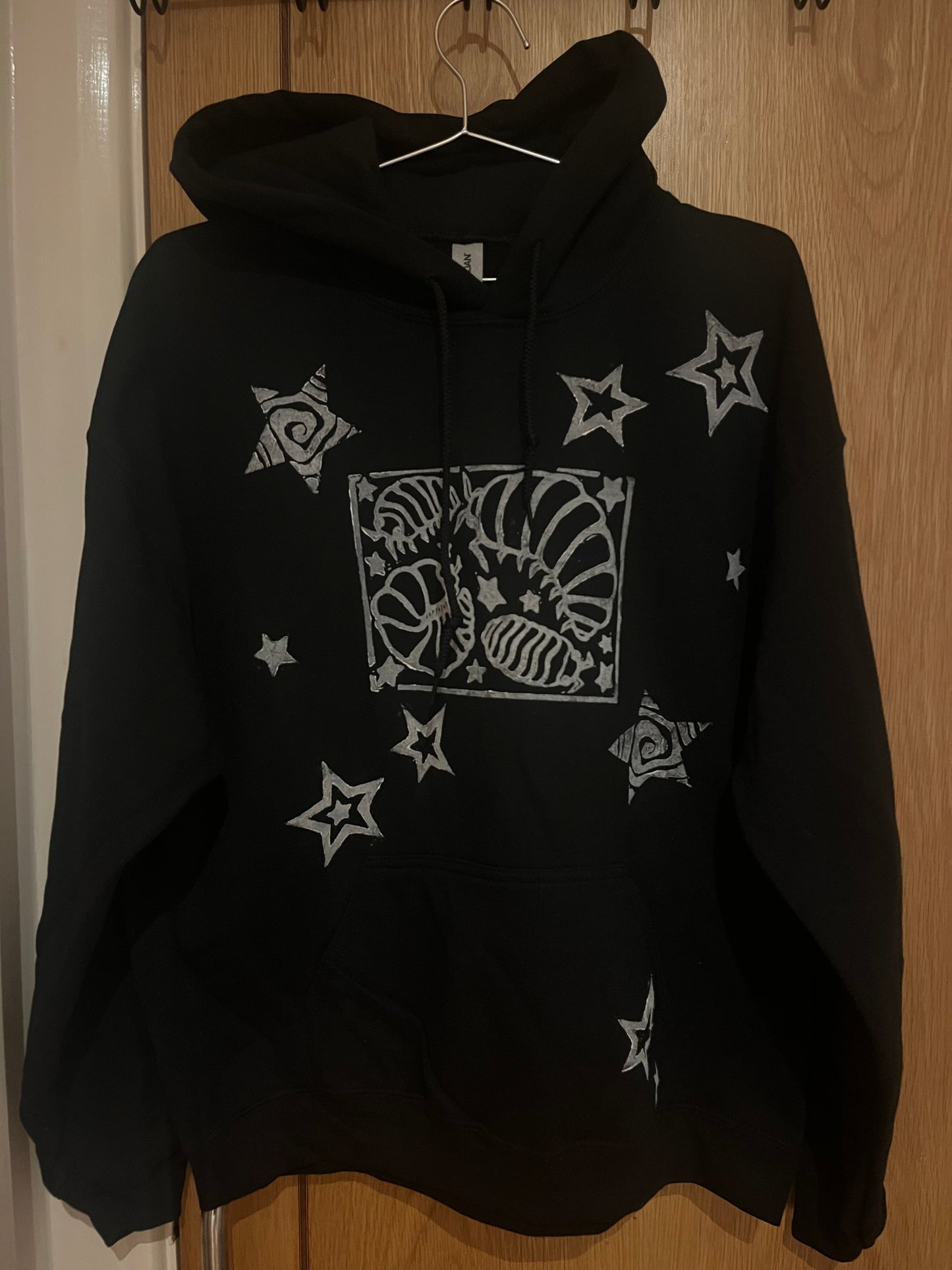 Isopod Black Unisex Hoodie